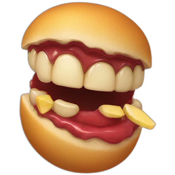 Bite emoji