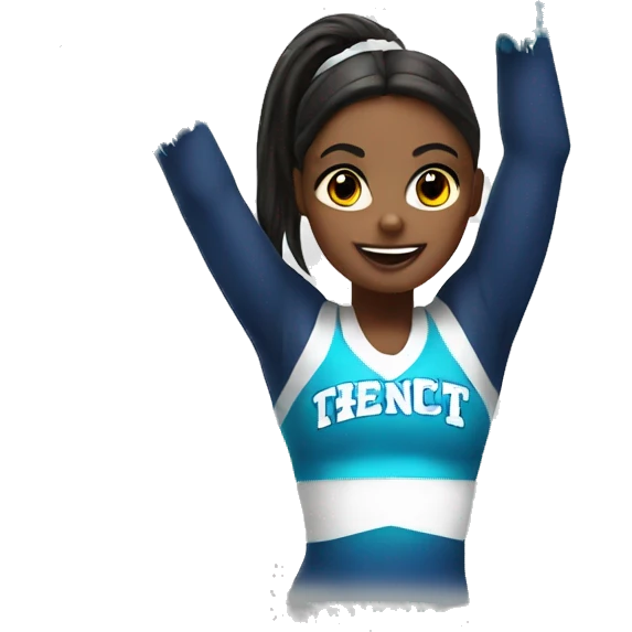 Cheerleader emoji