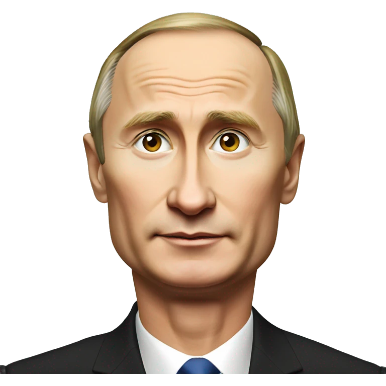Vladimir Putin president of Russia emoji
