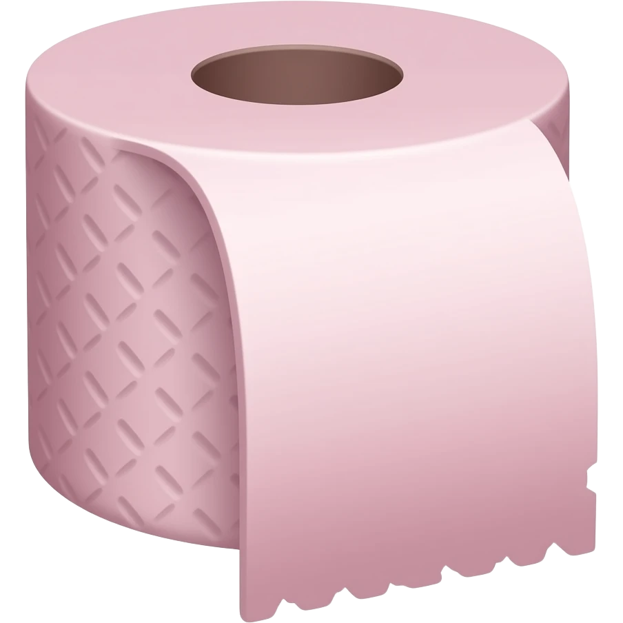 This emoji in pink 🧻 make the slices solid and soft emoji