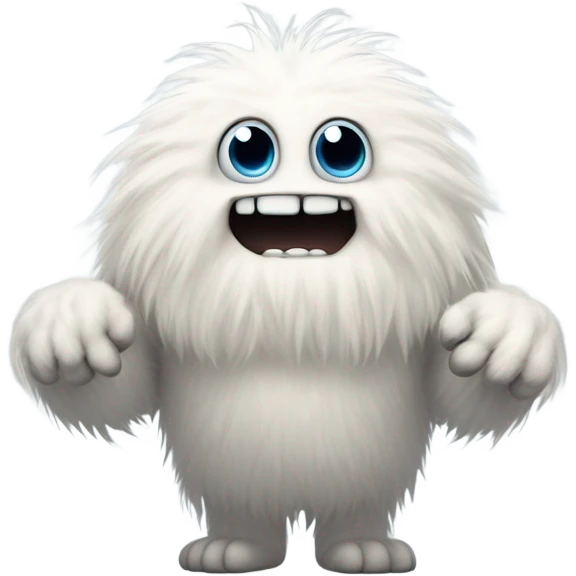 Abominable snowman emoji