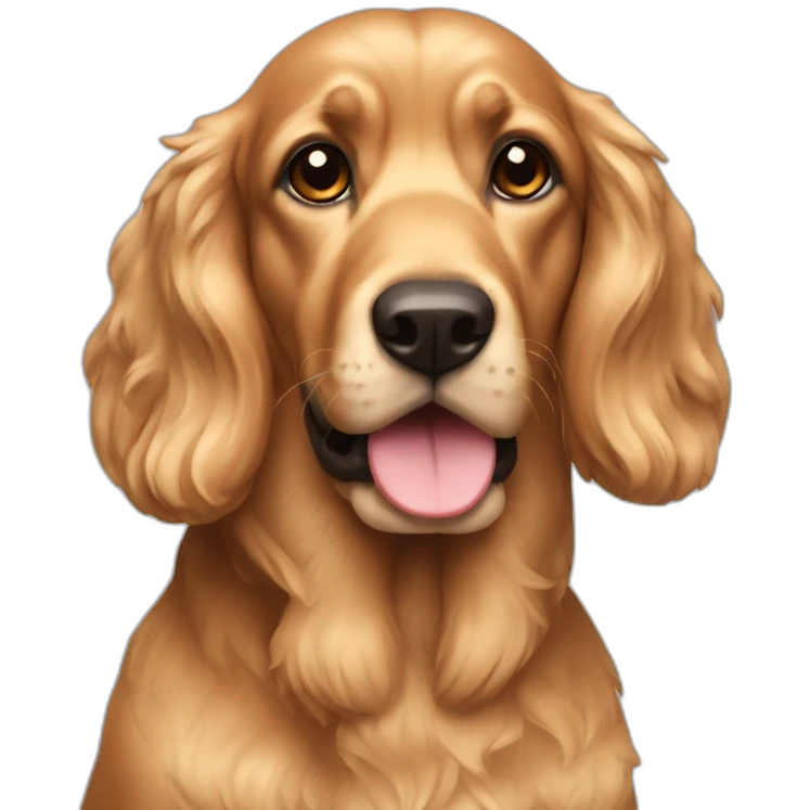 A pro cocker  emoji