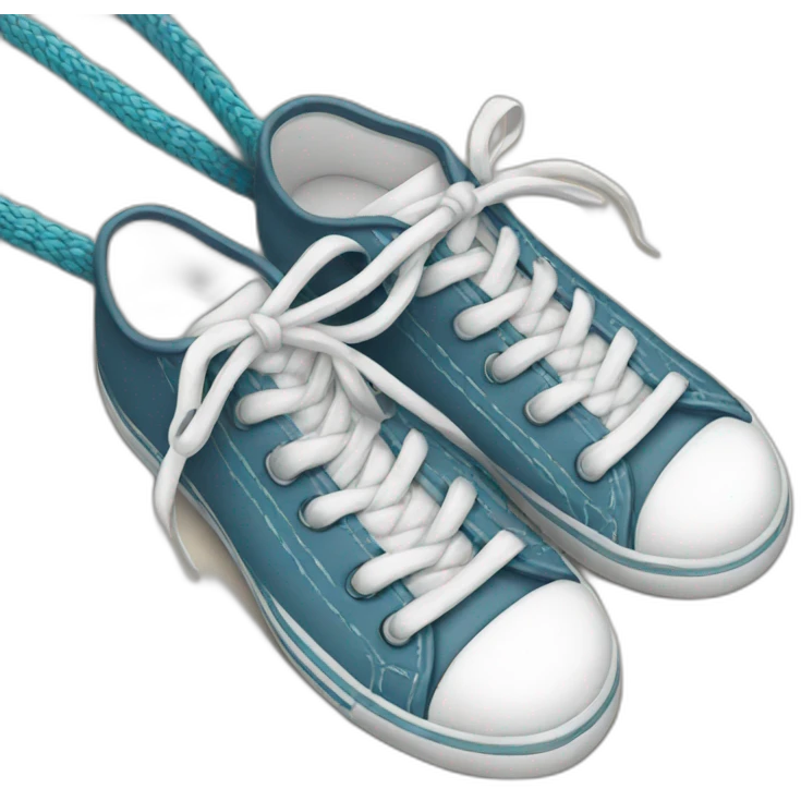 shoelaces emoji