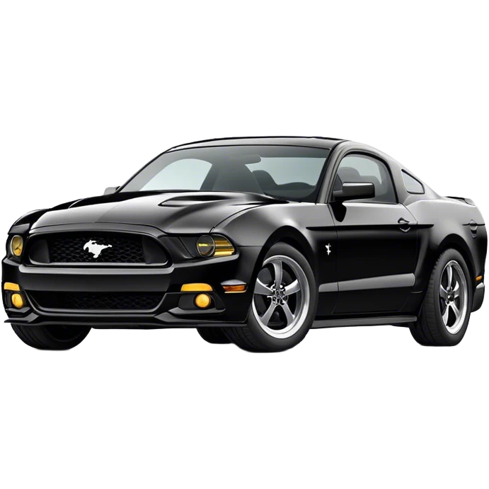 Black Mustang emoji