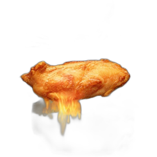 totoro frying chicken emoji