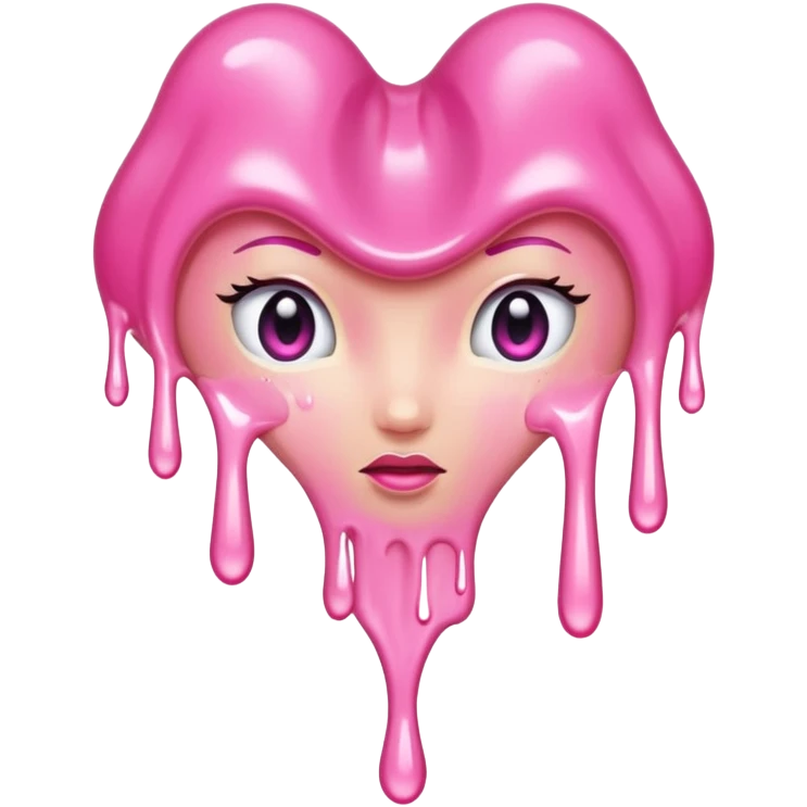 vagina, dripping with fluid emoji