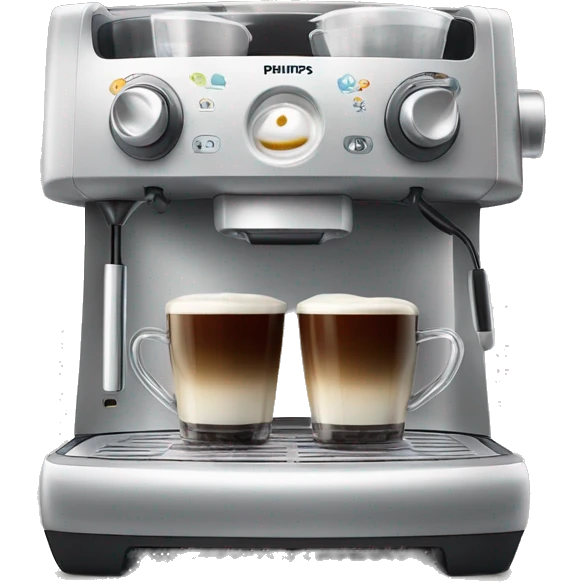 philips brewed coffe machine emoji