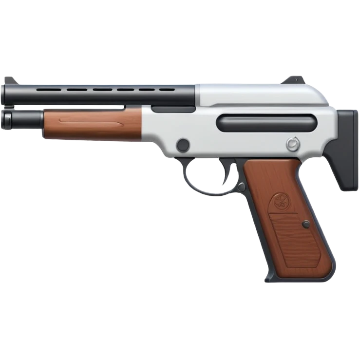 full white SPAS-12 shotgun emoji