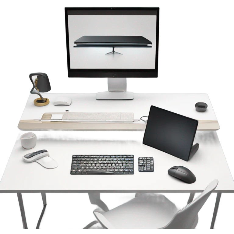 designer PC setup emoji