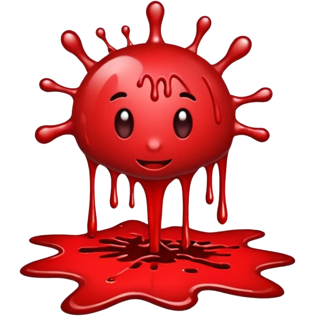 Blood on the floor  emoji