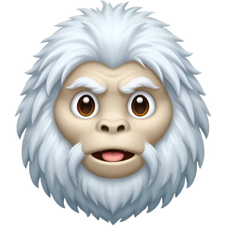 Emoji yeti bigfoot emoji