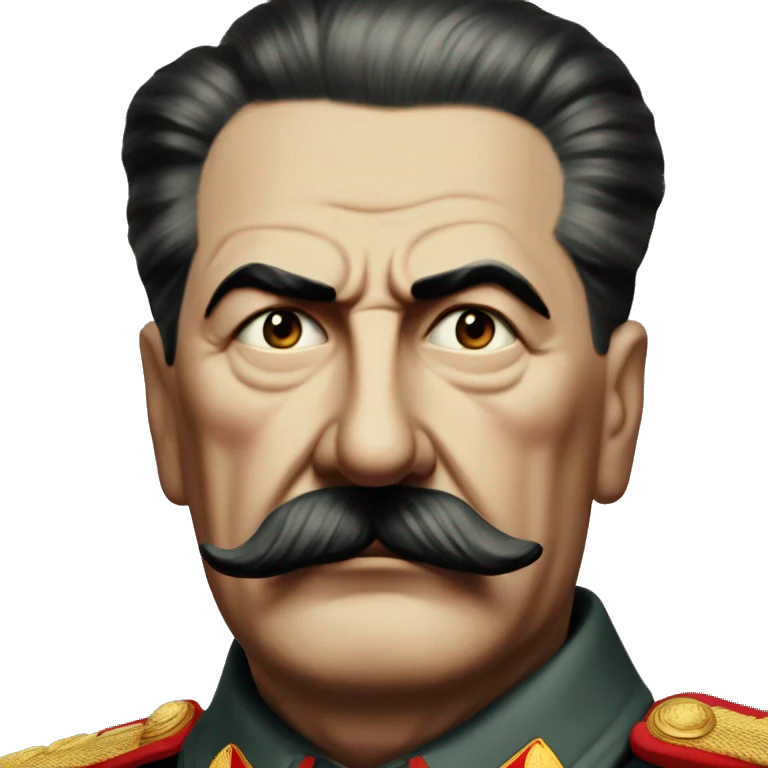Joseph stalin ww2 serious face emoji