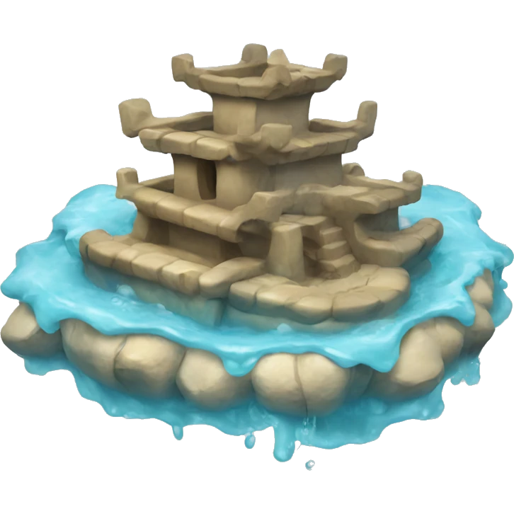 fuente de agua  emoji
