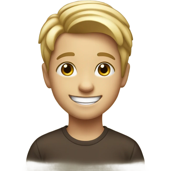 tevin is a young boy who comes to fusion youth center he has dirty blonde hair and a really big smile. he is special needs emoji