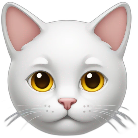 thinking cat emoji