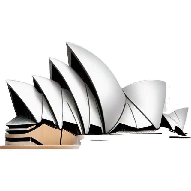 Sydney opera house emoji