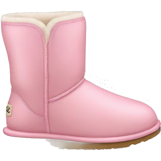 Babypink UGG shoes emoji