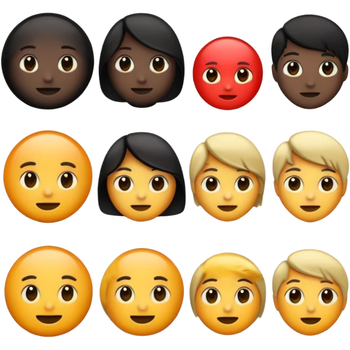 slightitly darker tone emoji