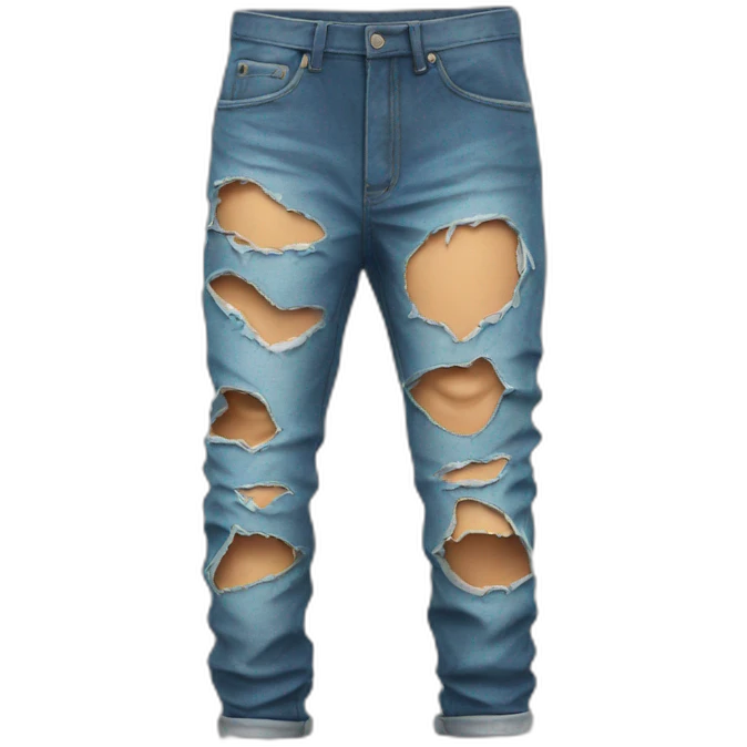 Ripped pants emoji