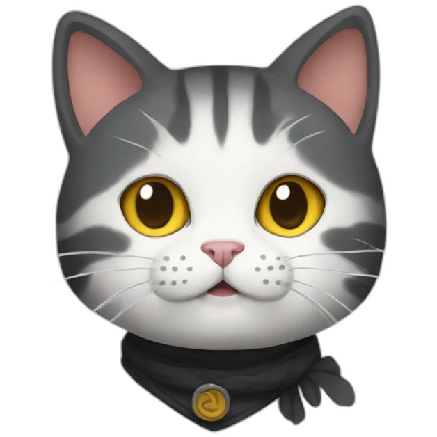naruto-style cat emoji
