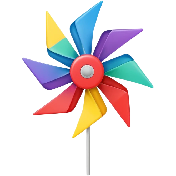 Pinwheel emoji