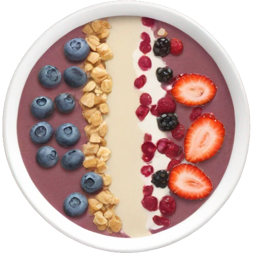 Smoothie Bowl  emoji