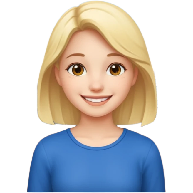 Rooftop girl face emoji