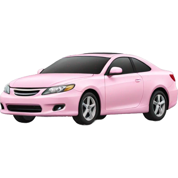 light pink car emoji