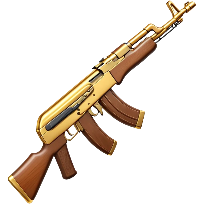 gold-plated AK47 emoji