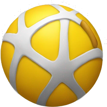Yellow Ball emoji