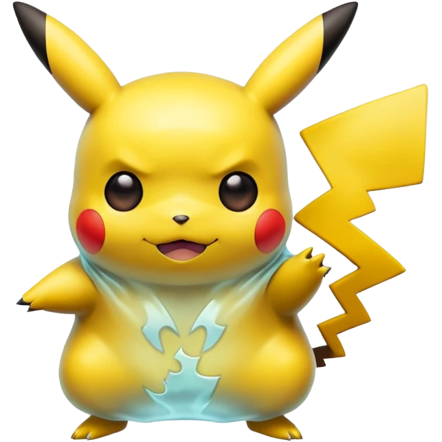 spooky scary Pikachu emoji