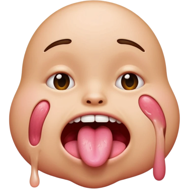 make tongue longer emoji