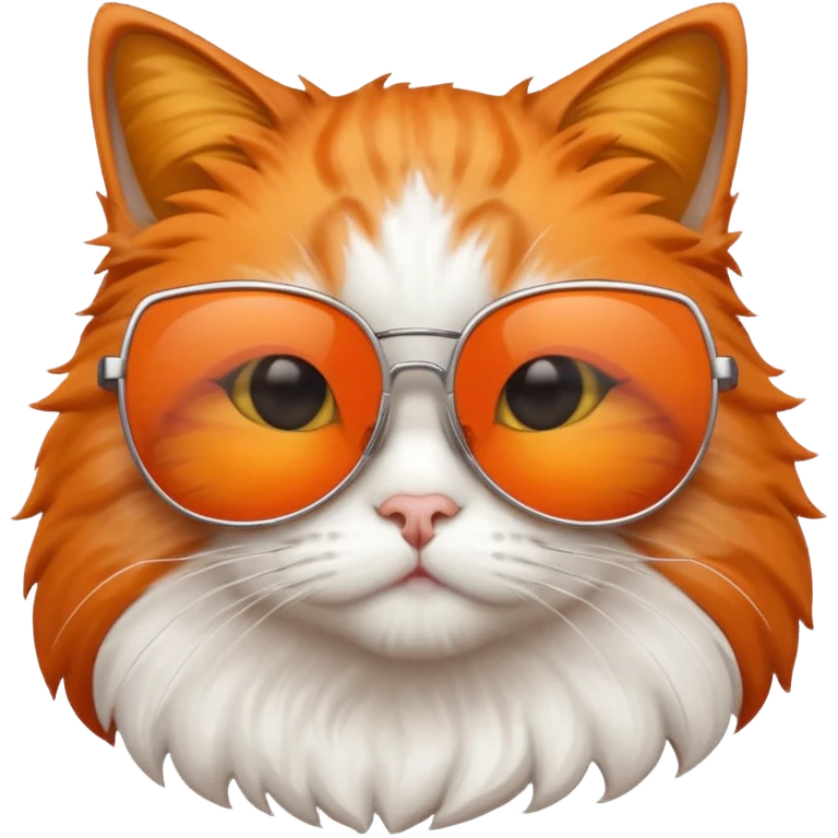 Cat wearing sunglasses emoji