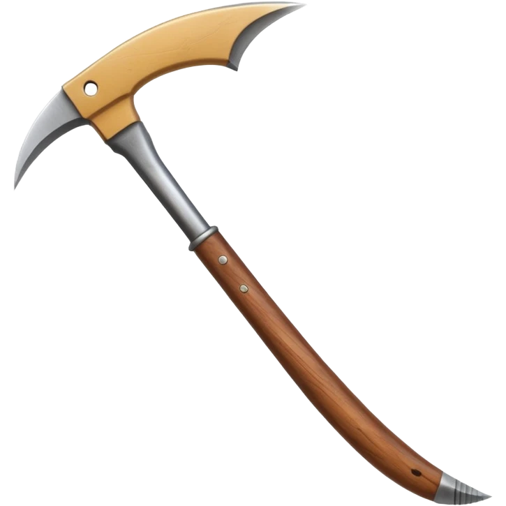 The sickle used by farmers emoji