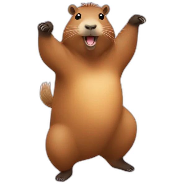 capybara dancing emoji