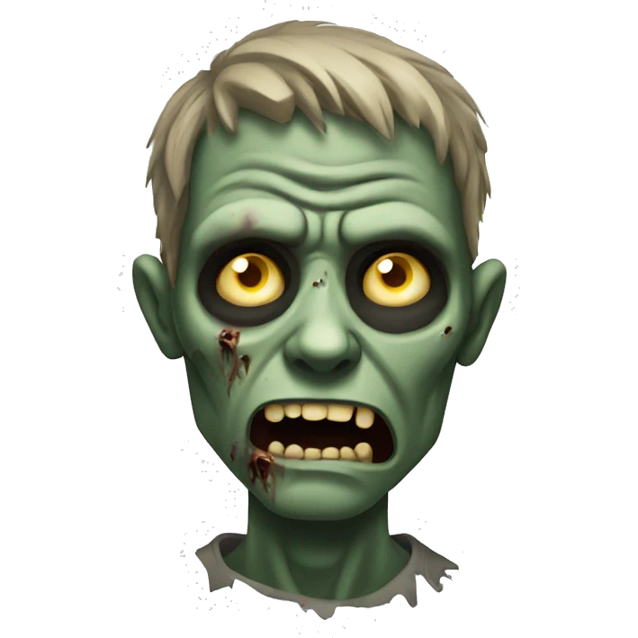 zombie but awesome emoji