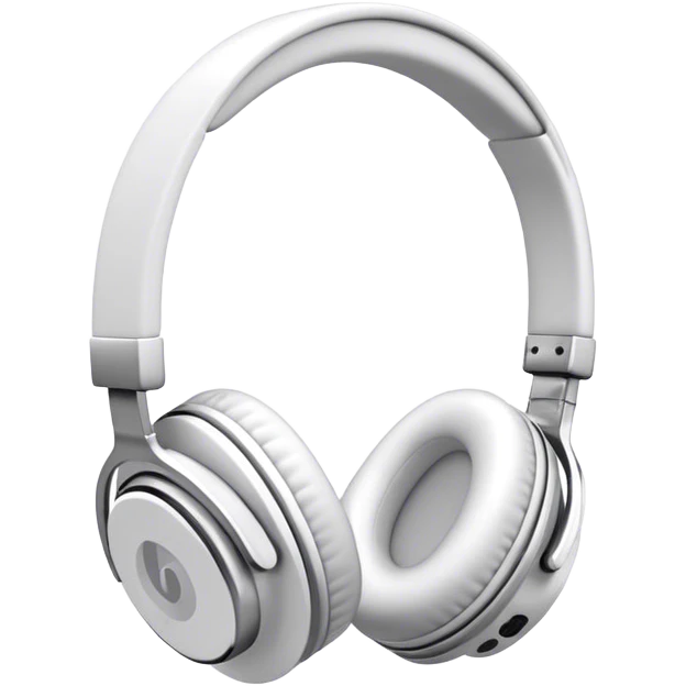 white headphones  emoji
