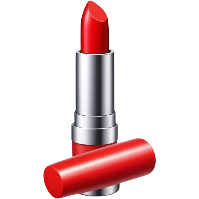 medium sized red Lipstick  emoji