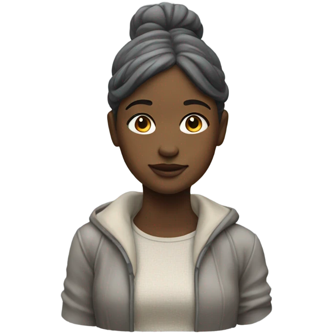 realistic statue of girl emoji