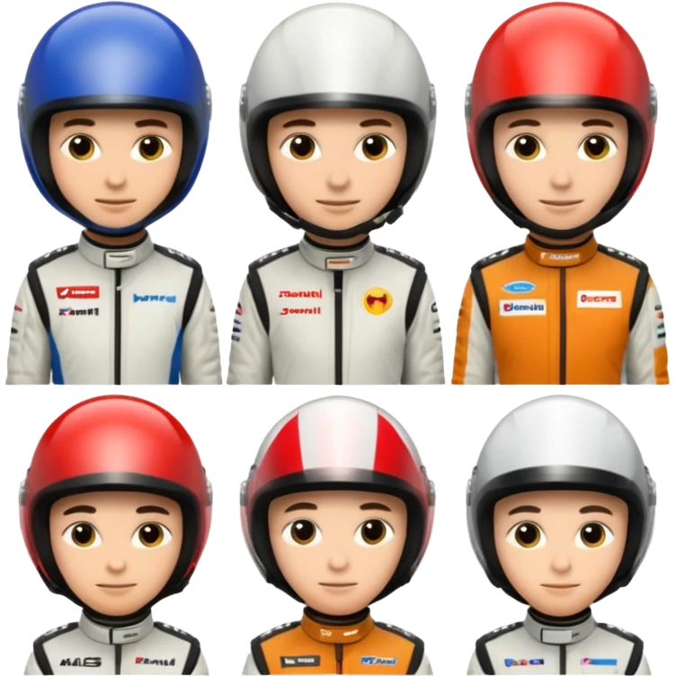 formula drivers emoji