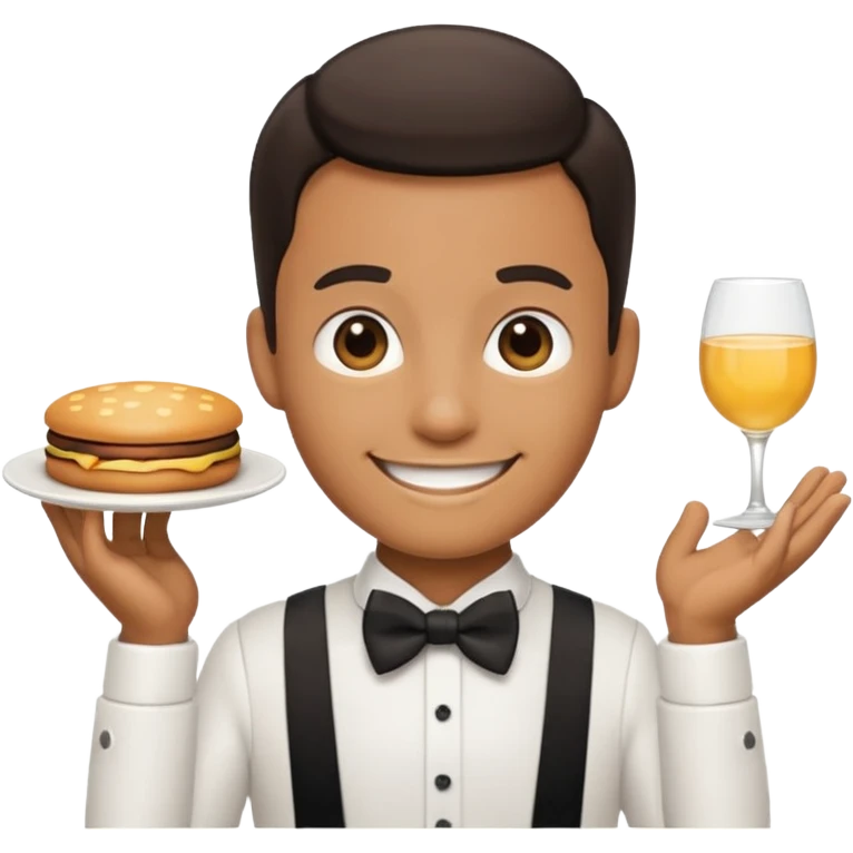 emoji camarero emoji