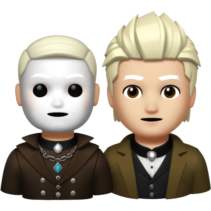 My Emojj will be of the character "Two Time", from roblox forsaken. emoji