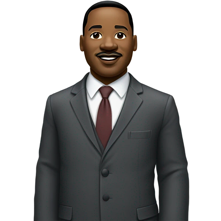 Happy Martin Luther king day!  emoji