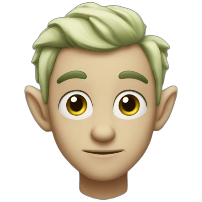 Elfo-disenchantment emoji