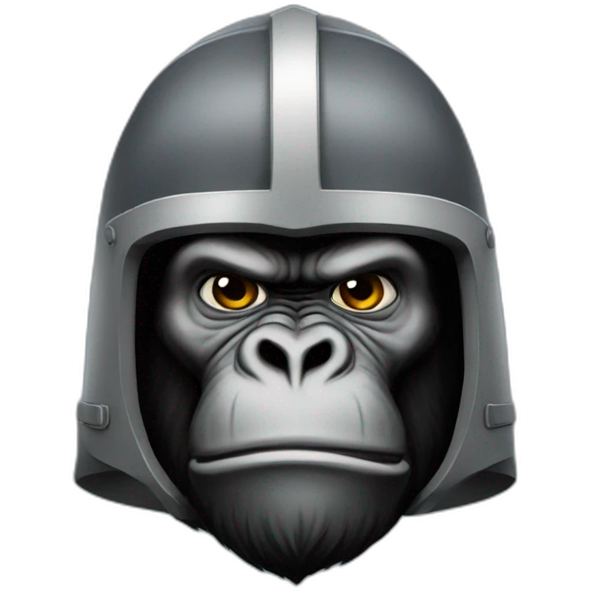 Crusader Christian Gorilla emoji