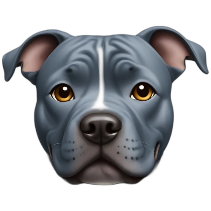 blue staffordshire bull terrier emoji