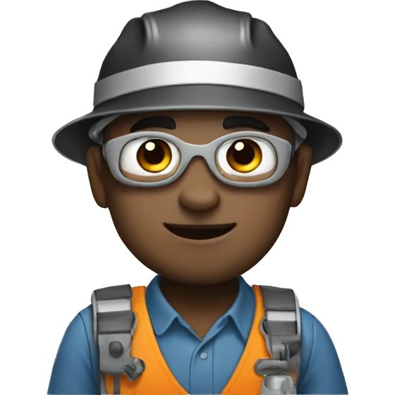 Panda engineer emoji