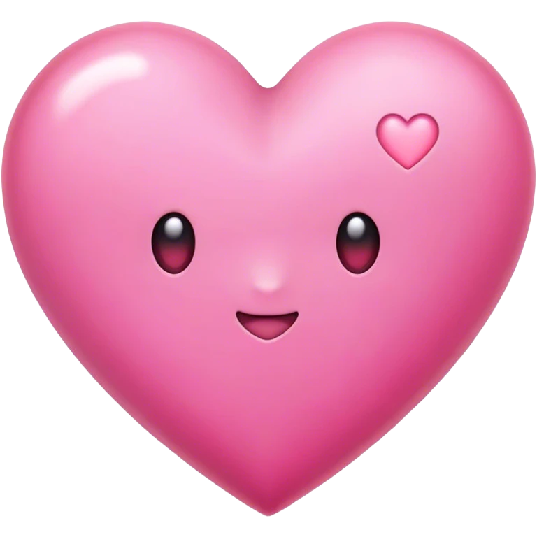 Pink heart emoji