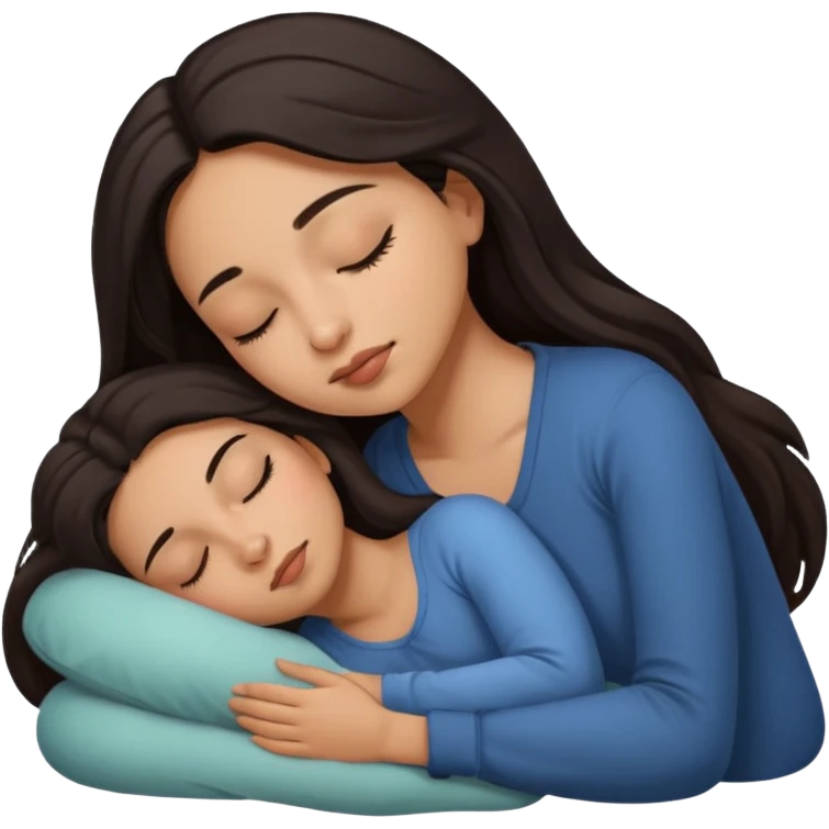 Latina baddie sleeping emoji
