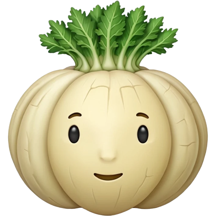 celeriac without green part emoji